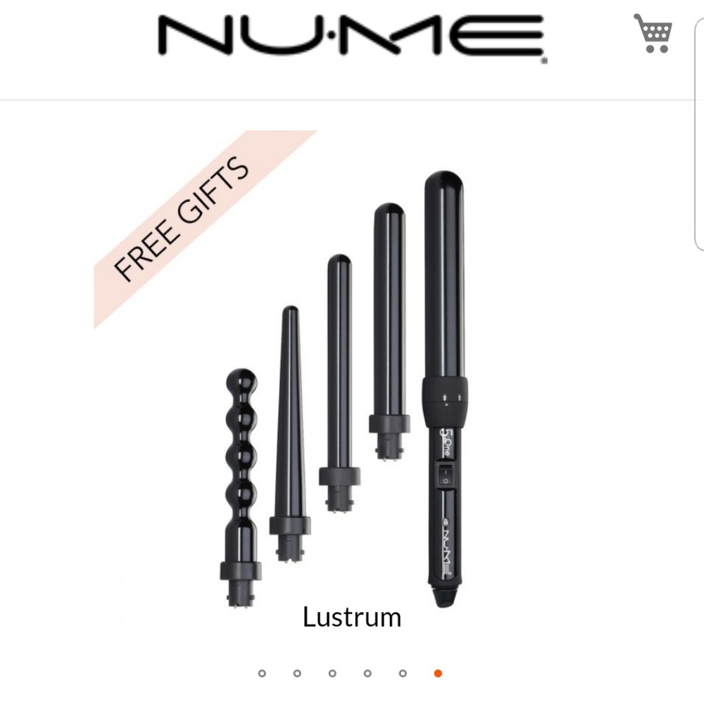 Nu*Me Lustrum curling wand set